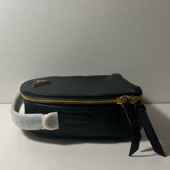 Prada Saffiano Lux Mini Odette Backpack Bookbag Purse - Picture 8 of 11